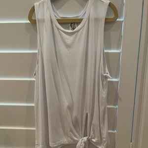 White tank top